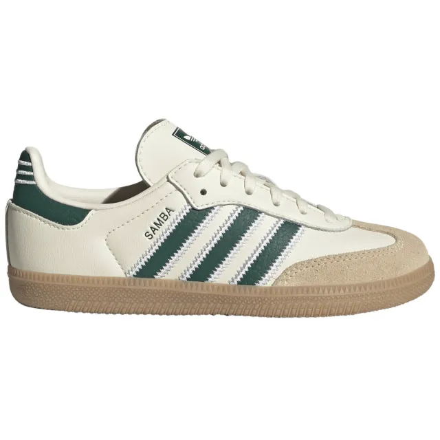 Adidas Originals Samba OG leren sneakers - ecru/groen