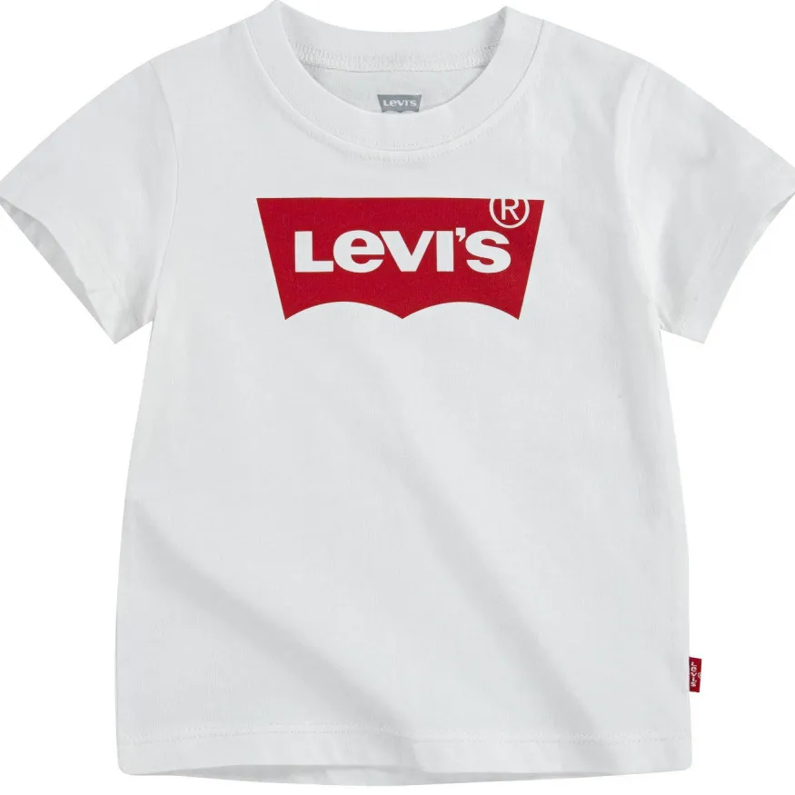 Levi's Kids Batwing T-shirt korte mouw wit, foto 2