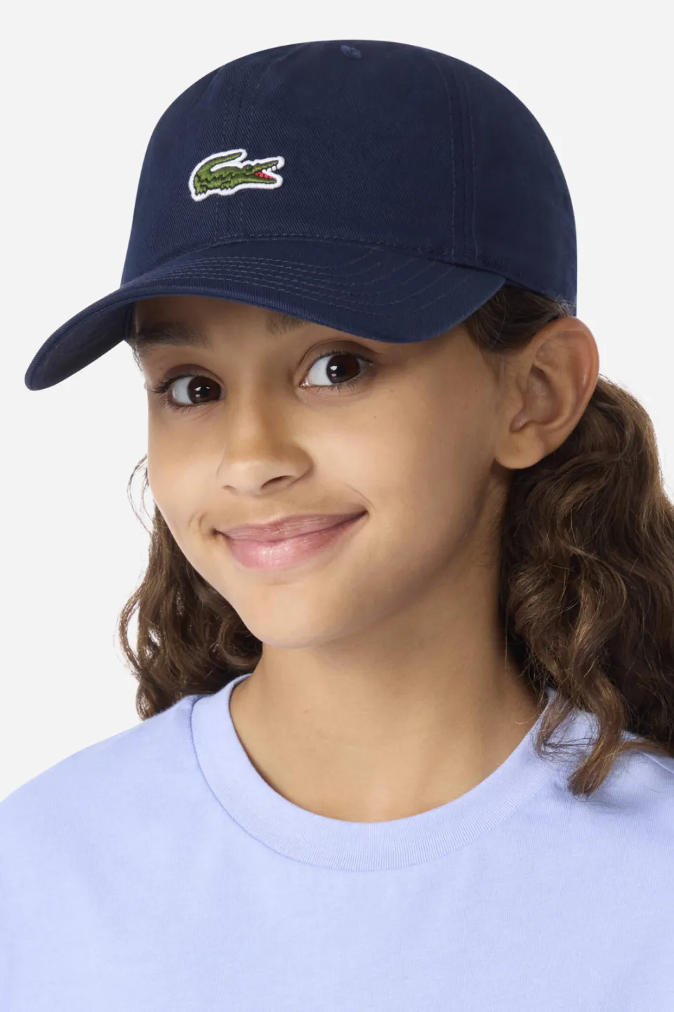 Lacoste katoenen pet met logo - donkerblauw, foto 7