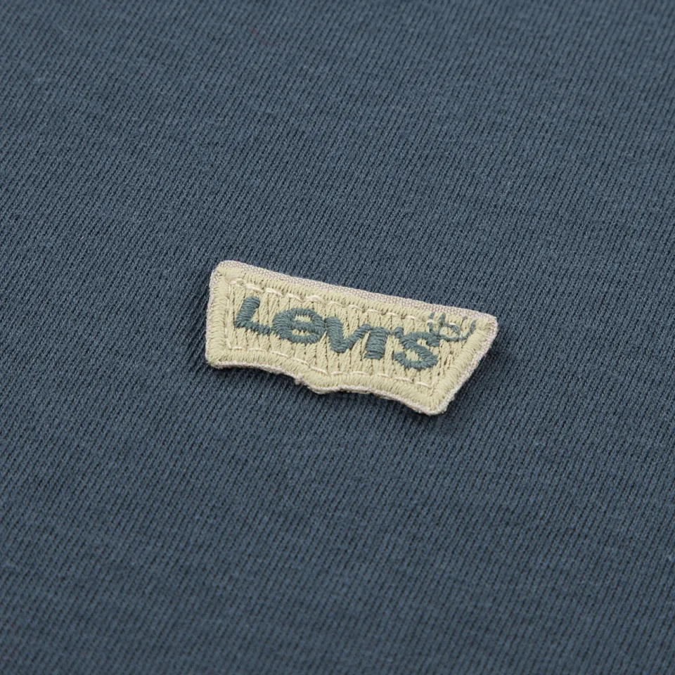 Levi's Kids longsleeve donkerblauw, foto 2