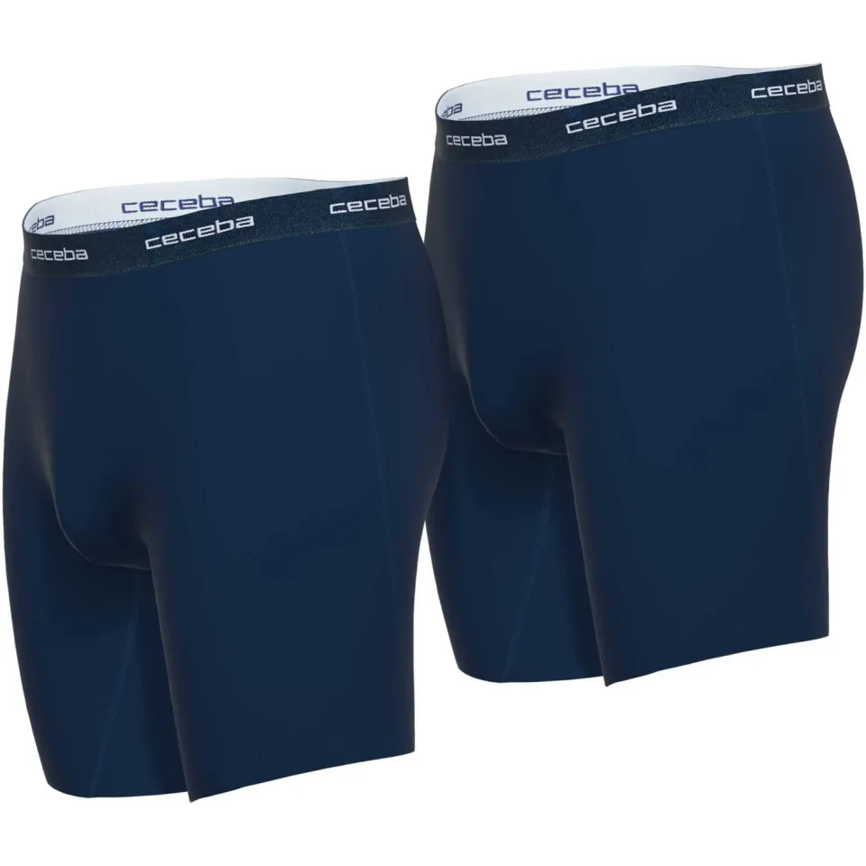 Ceceba +size boxershort Cyclist (set van 2) donkerblauw, foto 3