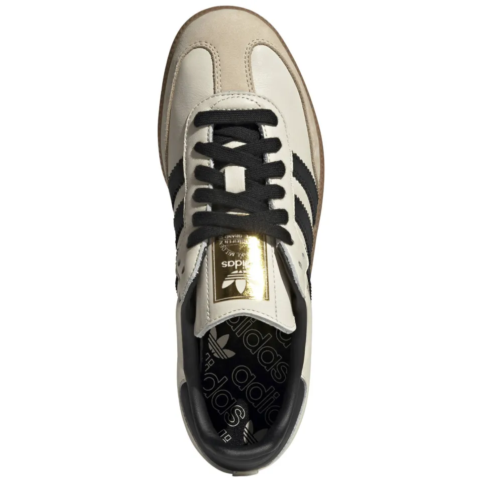 Adidas Originals Samba leren sneakers - beige/zwart, foto 4