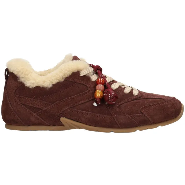 Poelman Jenn suède sneakers - bordeaux
