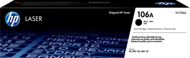 Hp toner W 1106 A zwart nr., foto 2