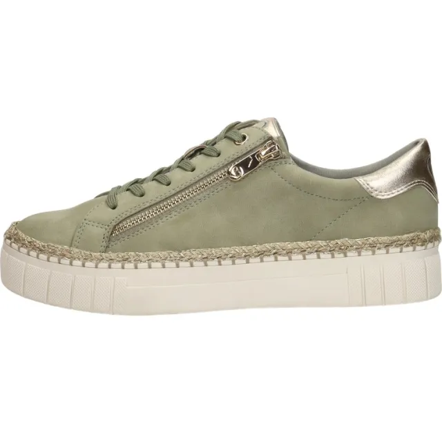 Marco Tozzi sneaker laag groen, foto 2