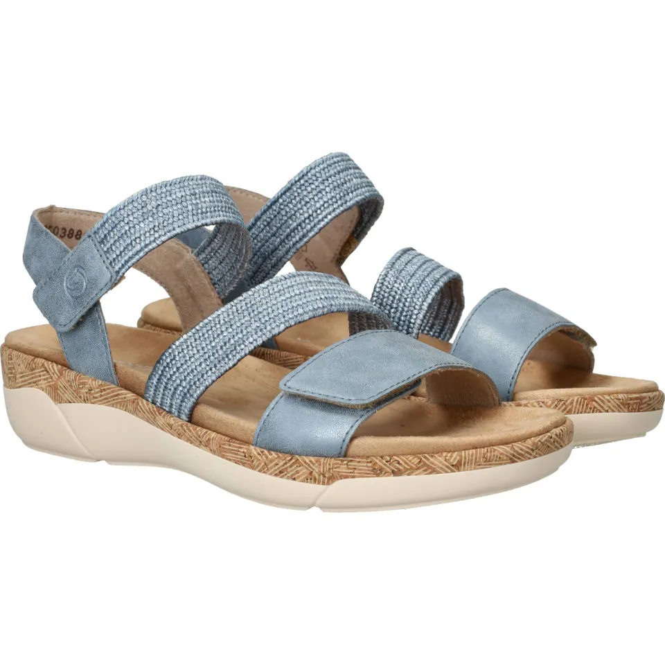 Remonte sandalen lichtblauw, foto 3