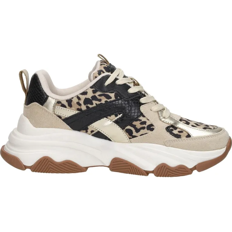 Sub55 lage sneakers beige
