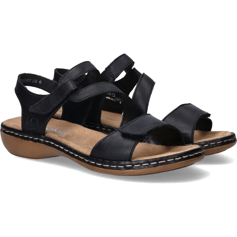 Rieker sandalen zwart, foto 3