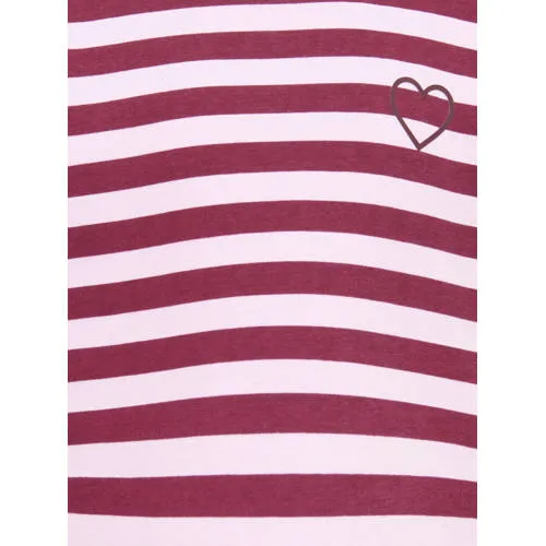 KIDS ONLY MINI gestreepte sweater - donkerrood, foto 4