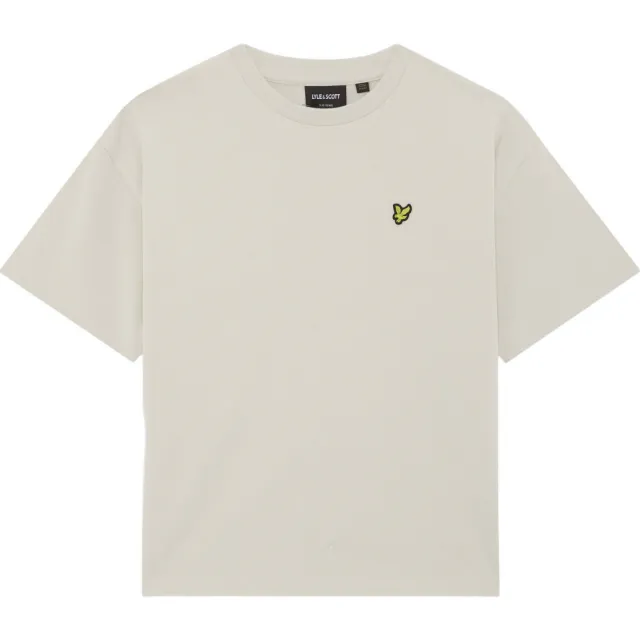 Lyle & Scott oversized T-shirt beige, foto 2