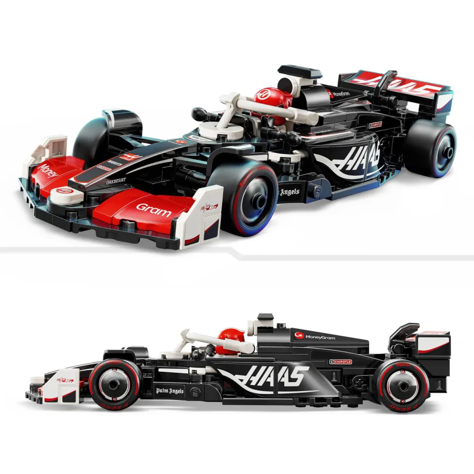 Lego Speed Champions MoneyGram Haas F1® Team VF-24 racewagen 77250, foto 3