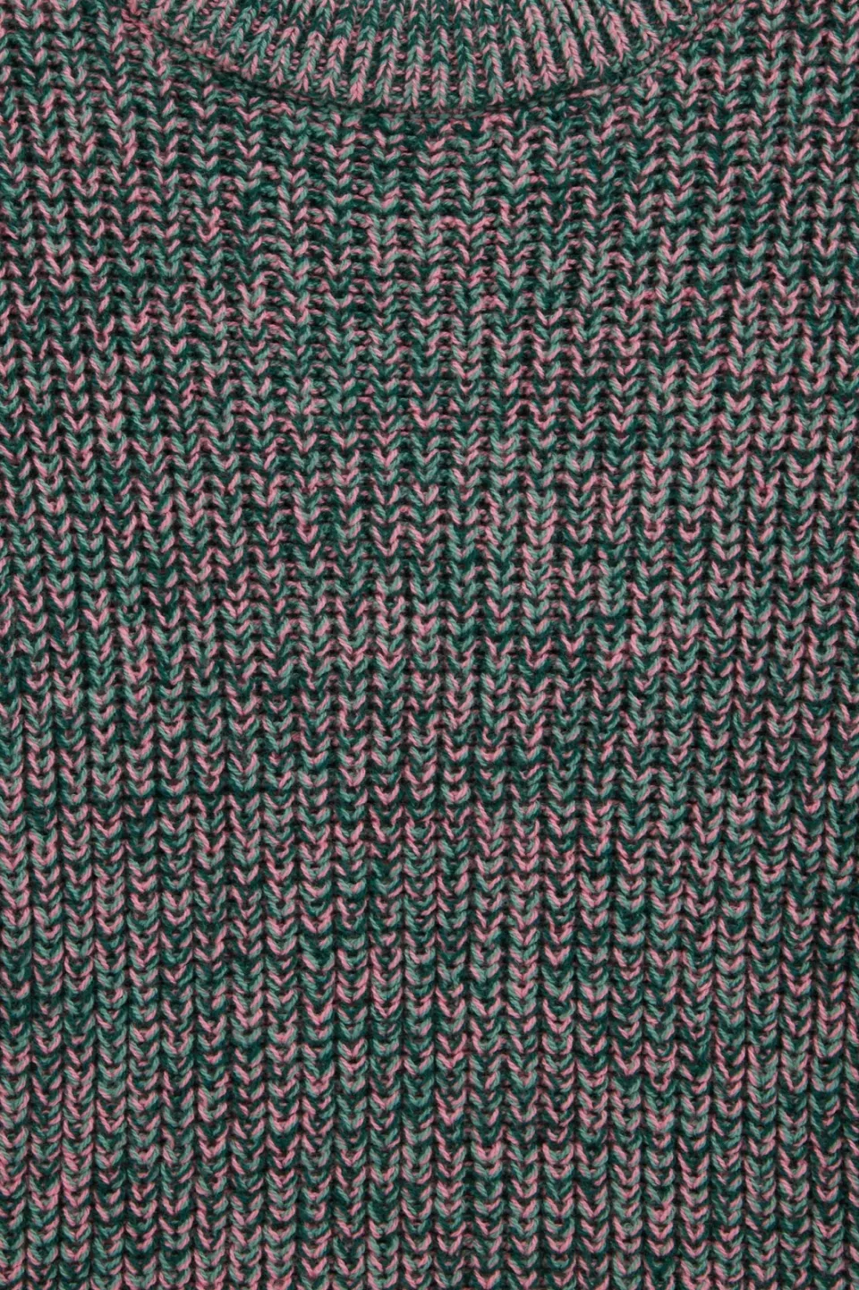 WE Fashion katoenen gebreide trui - groen, foto 7