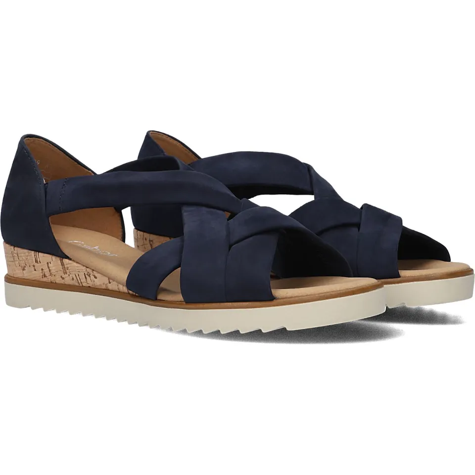 Gabor Sandalen 782 Donkerblauw, foto 3