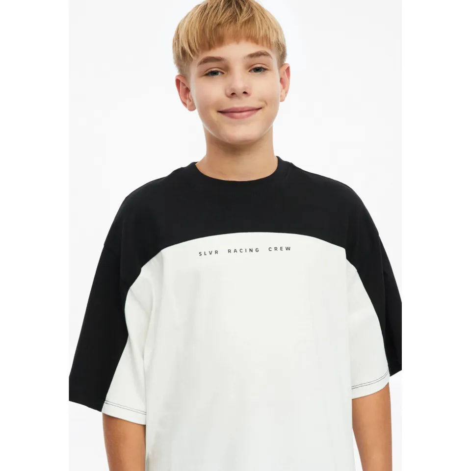 s.Oliver T-shirt met backprint wit, foto 6
