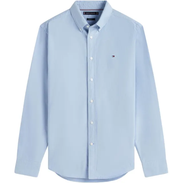 Tommy Hilfiger overhemd HERITAGE OXFORD shirt blue, foto 2