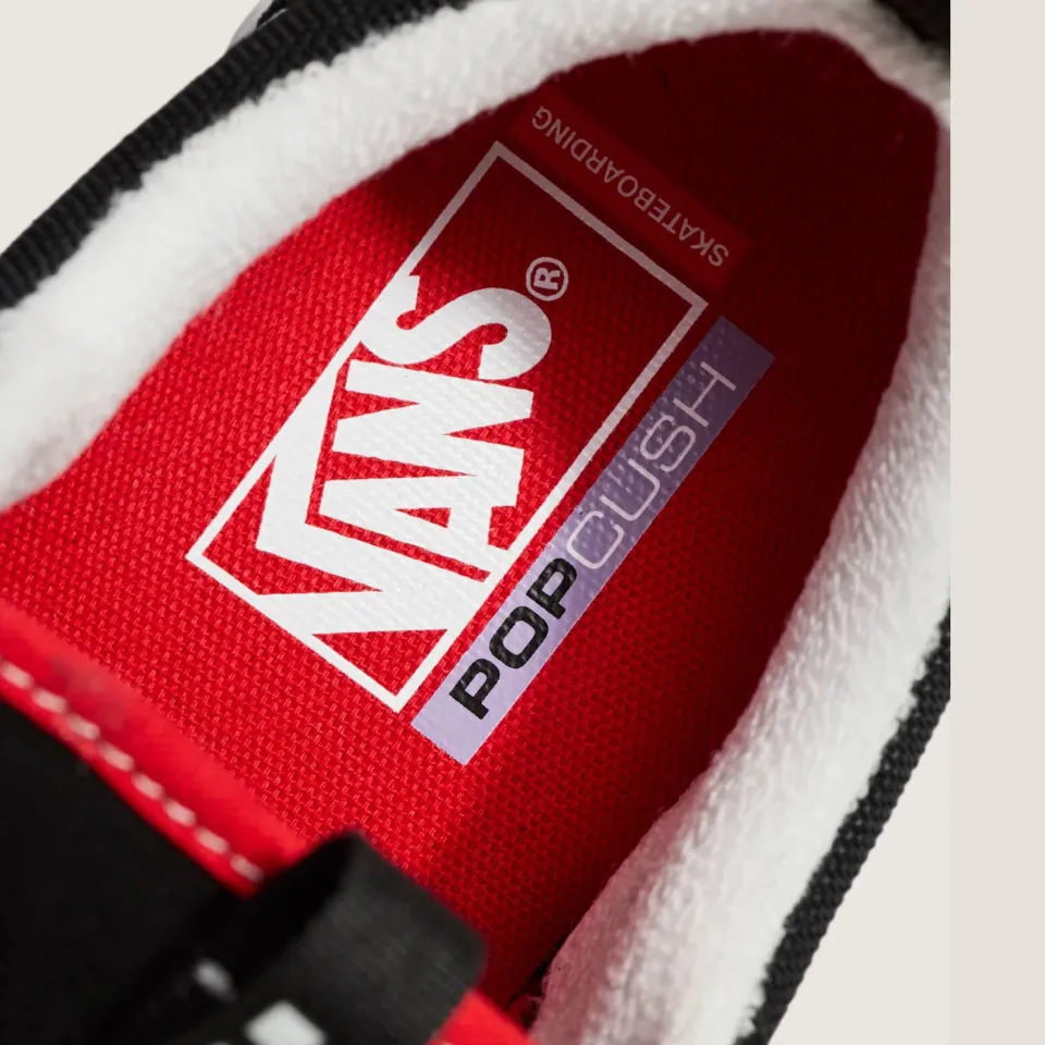 Vans Skate Old Skool 36+ sneakers zwart/wit/rood, foto 8