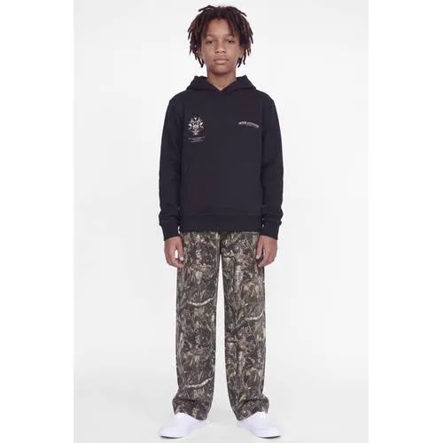 Jack & Jones JUNIOR hoodie met backprint - zwart, foto 3