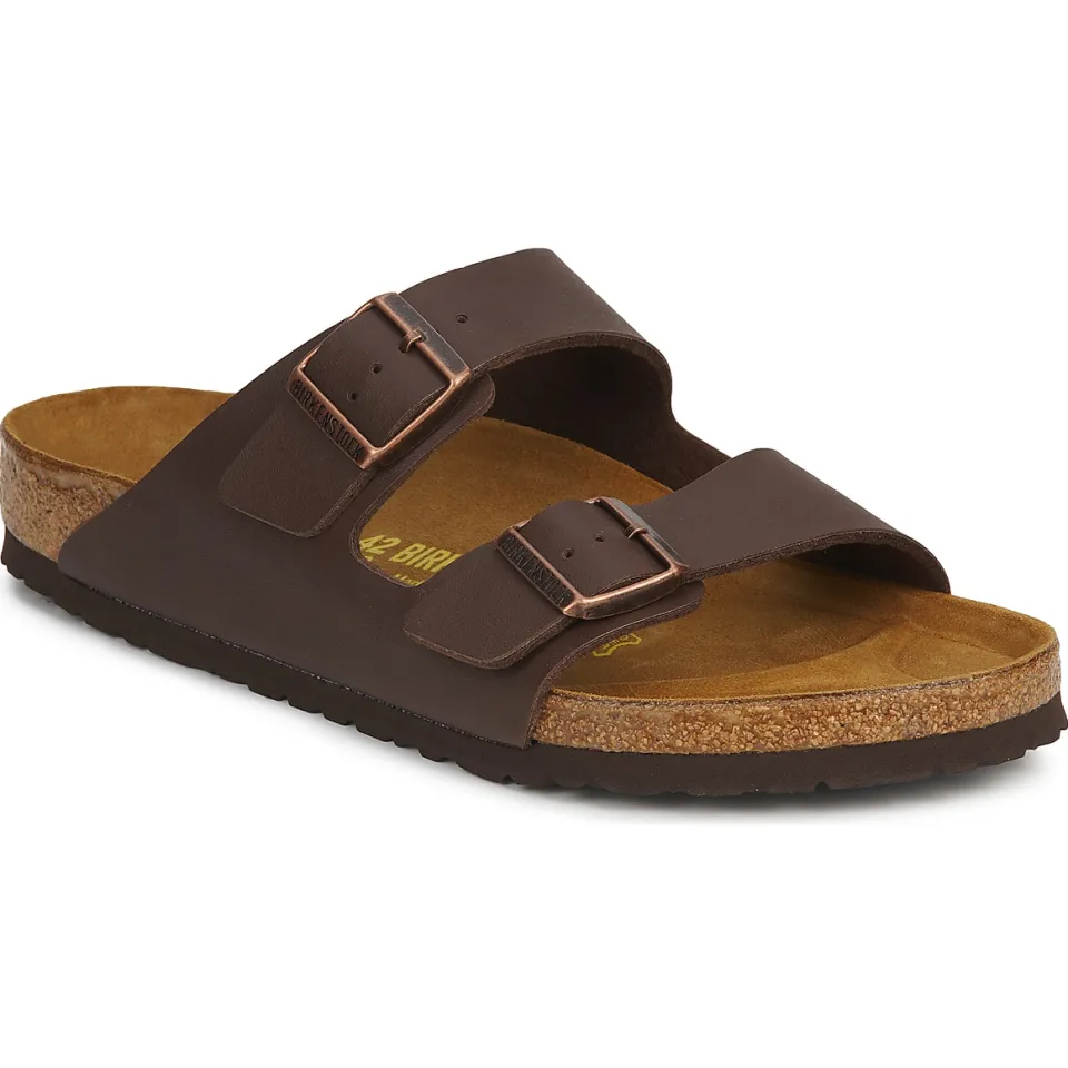 Birkenstock Arizona slippers donkerbruin, foto 2