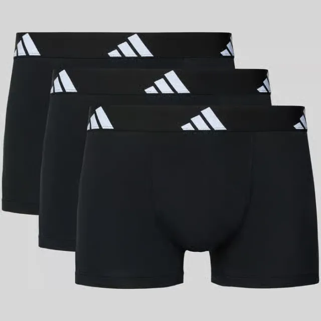 Adidas Active Flex Cotton boxershort 3-pack zwart, foto 2