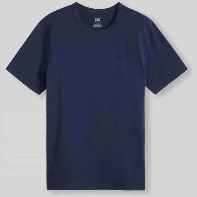 Levi's regular T-shirt donkerblauw marineblauw, foto 2