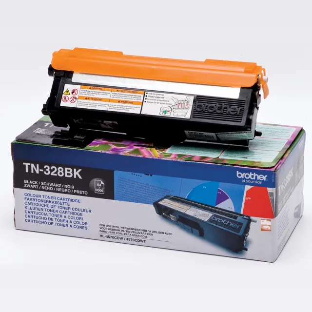 Brother Toner brother tn-328bk zwart