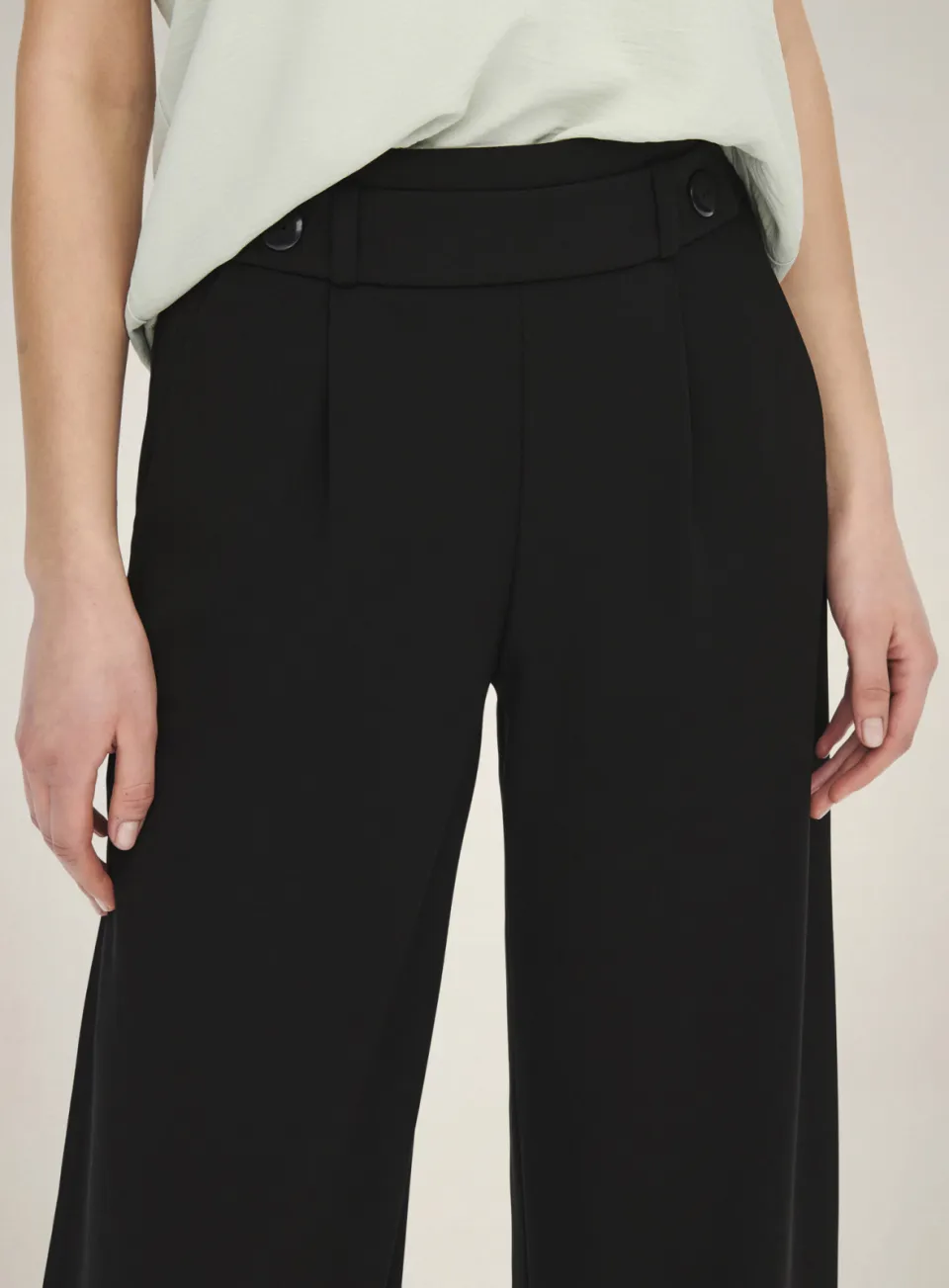 JDY JDYGEGGO wijde broek zwart, foto 5