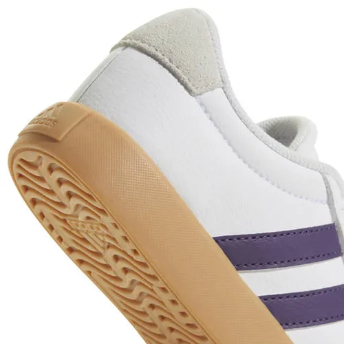 Adidas Sportswear VL Court 3.0 suede sneakers wit/paars, foto 7