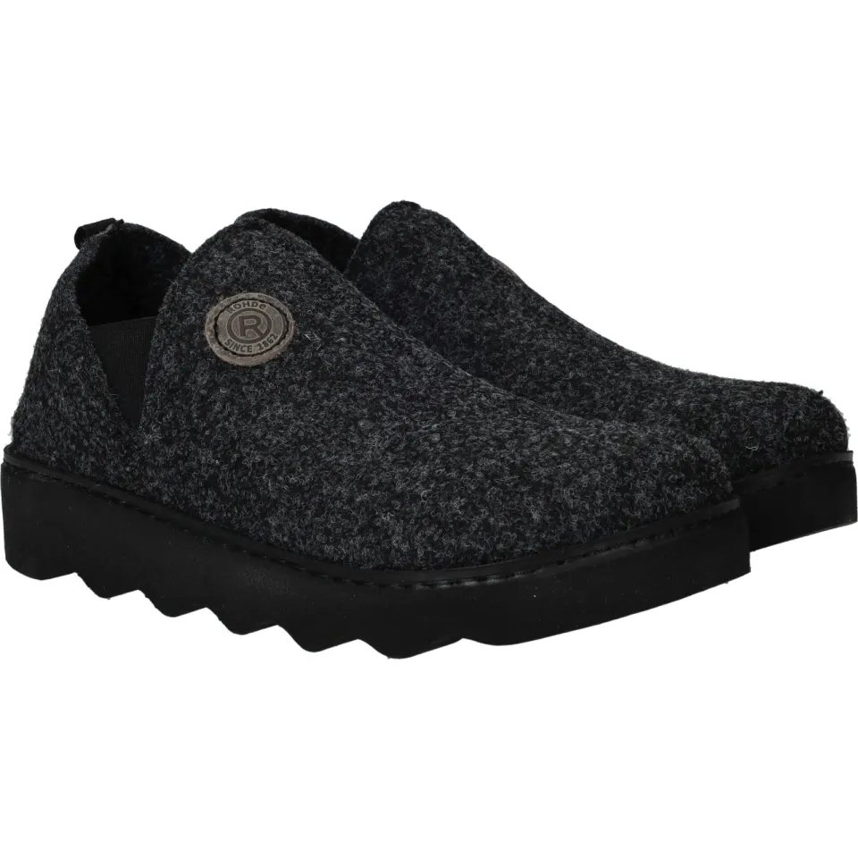 Rohde Pantoffels Dames Grijs, foto 3