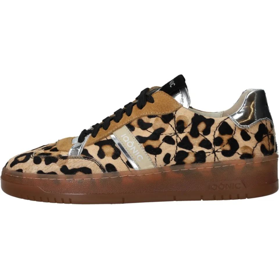 IQÔNIC Sneakers Dames Bruin, foto 6