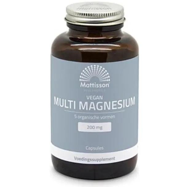 Mattisson HealthStyle Vegan Multi Magnesium capsules