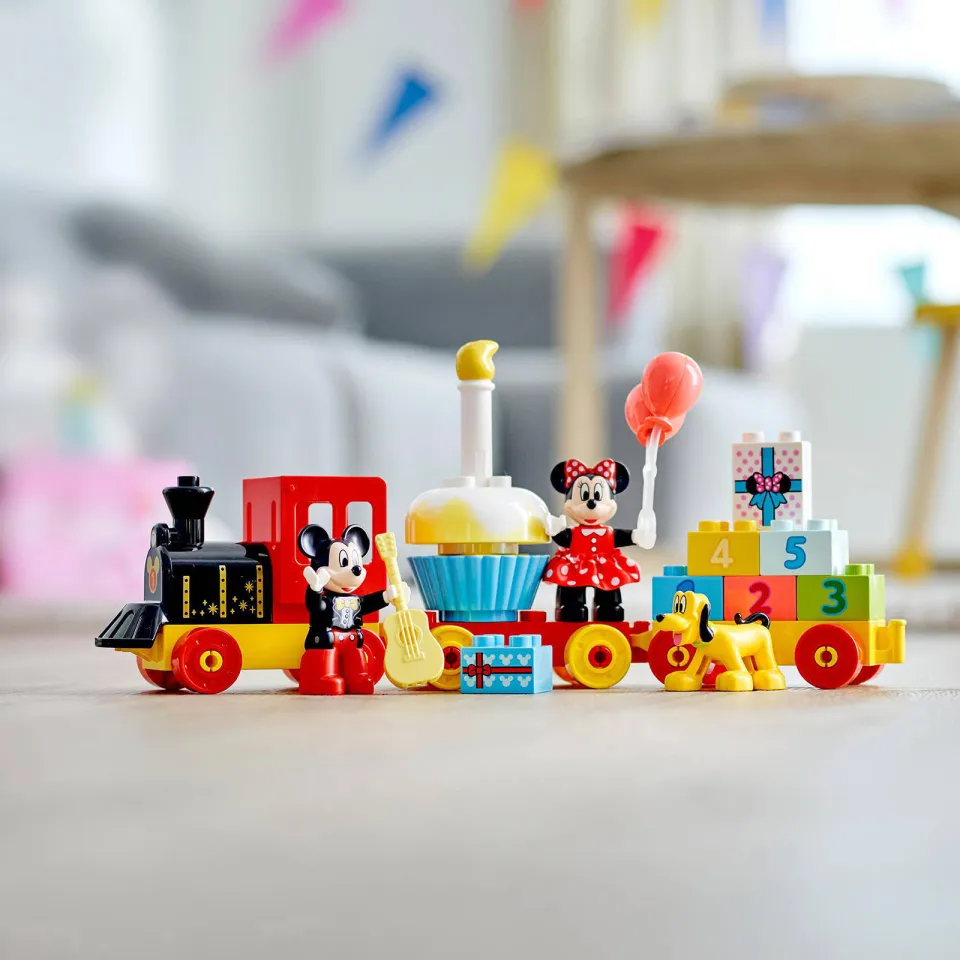 Lego DUPLO Mickey & Minnie Verjaardagstrein, Bouwbaar Speelgoed voor Peuters 10941, foto 4