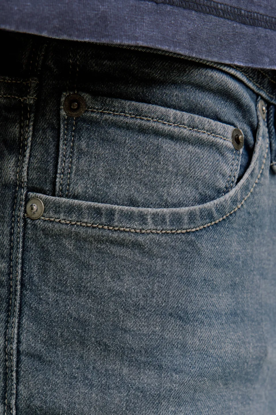 Jack & Jones JEANS INTELLIGENCE slim fit jeans - grey denim, foto 7