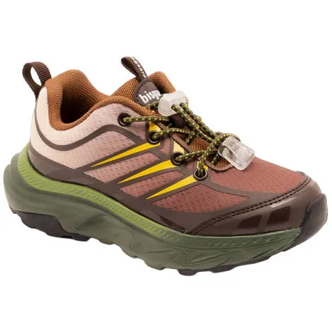 Bisgaard sneakers - donkerbruin/donkergroen, foto 3