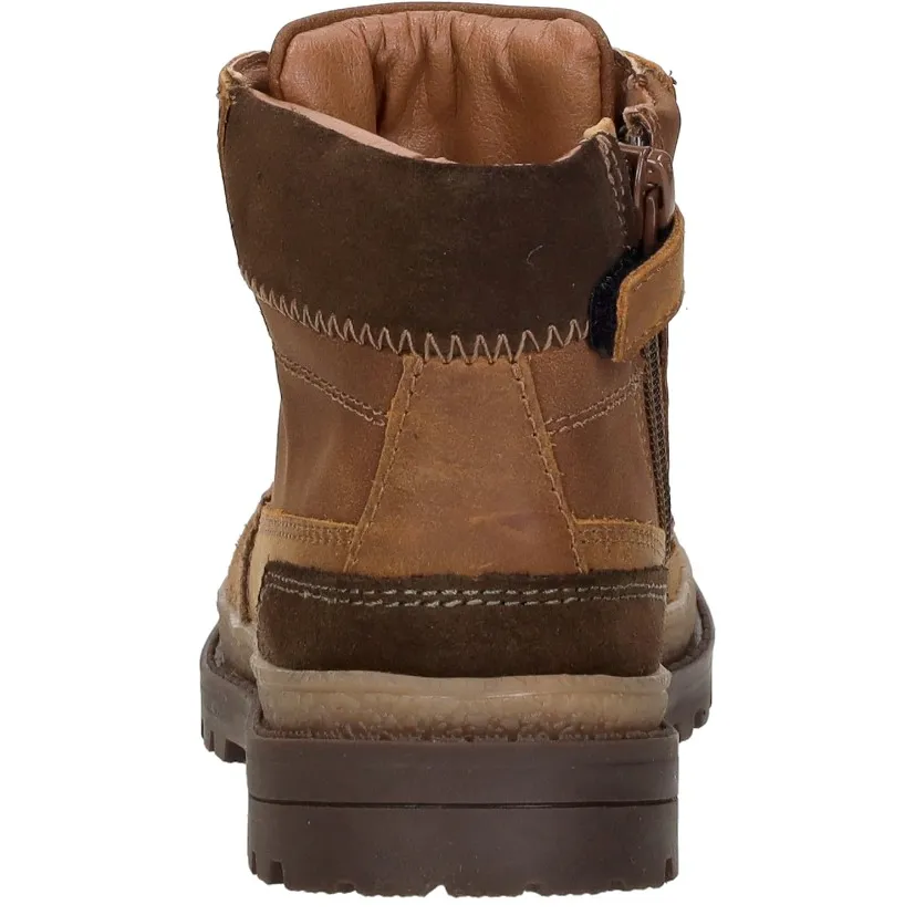 Keq veterschoen hoog cognac, foto 4