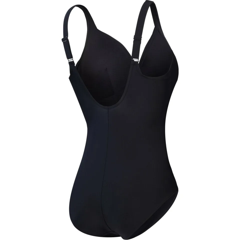 Speedo Cross Knot shaping badpak zwart, foto 4
