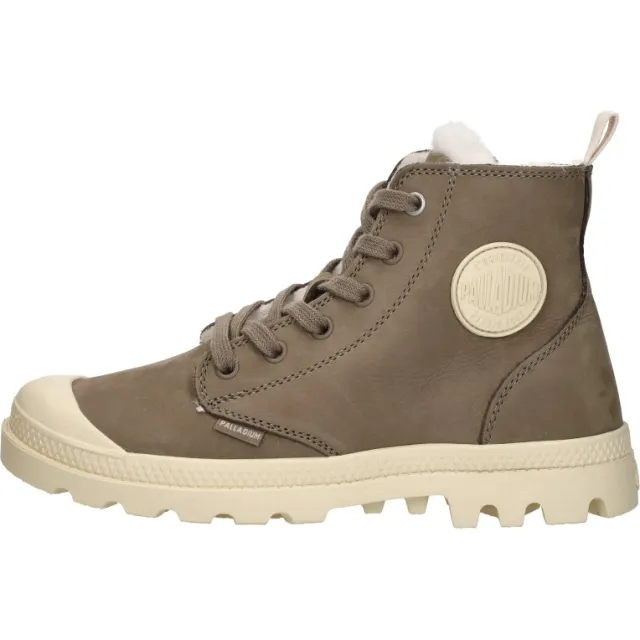 Palladium Pampa Hi Zip enkellaars taupe, foto 2