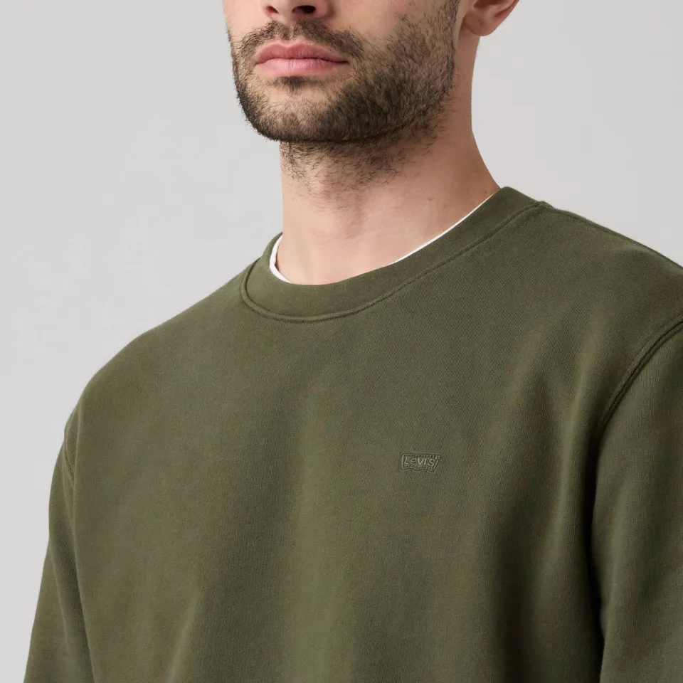 Levi's katoenen regular fit trui - deep depths, foto 4