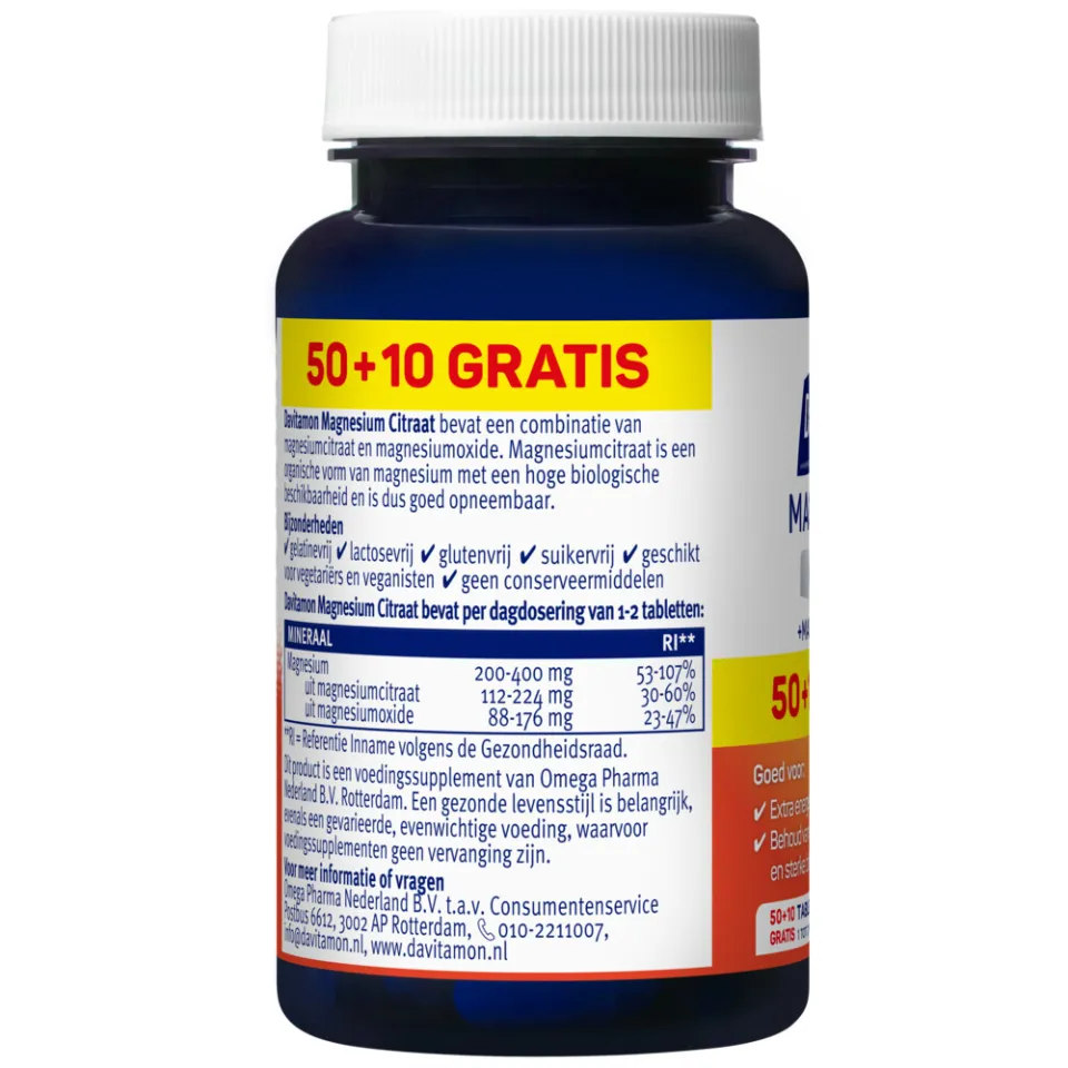 Davitamon Magnesium citraat tabletten, foto 3