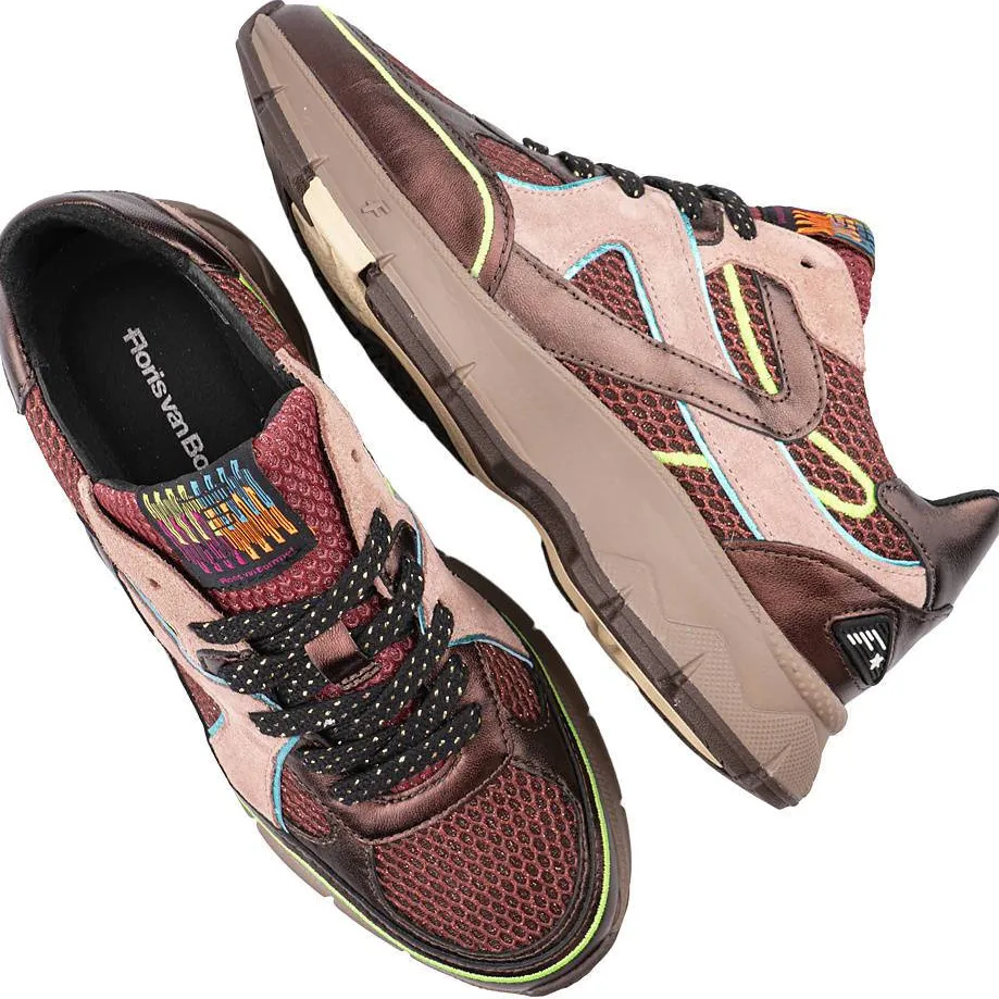 Floris Van Bommel Daysi sneakers bordeaux, foto 3