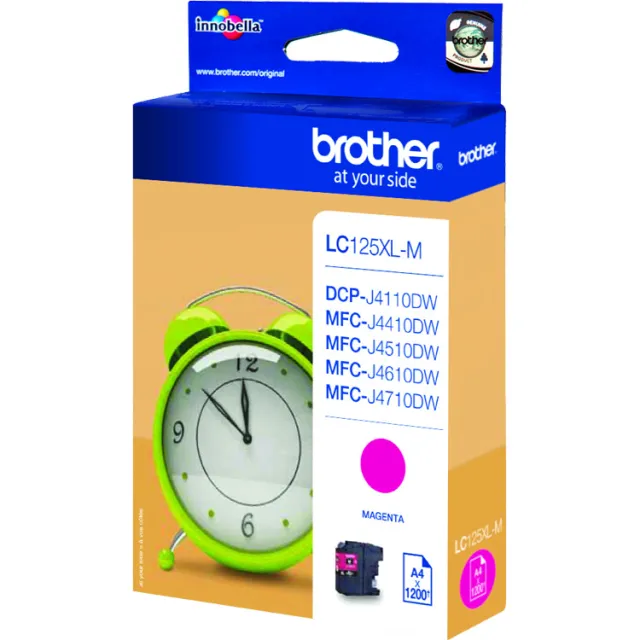 Brother LC-125XLM inktcartridge magenta