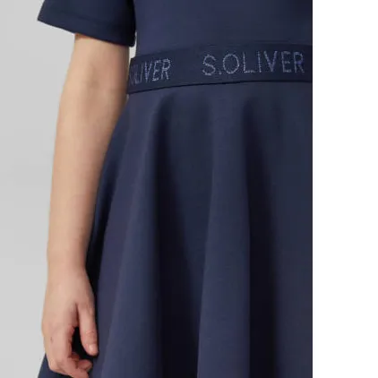S.Oliver A-lijn jurk donkerblauw, foto 3