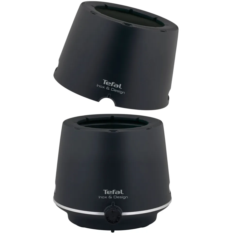 Tefal Fondue Inox & Design EF2658 fonduepan zwart, foto 3