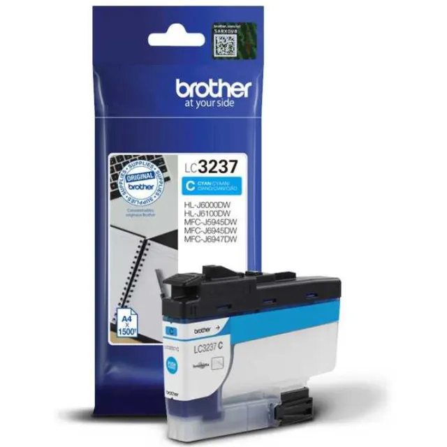 Brother LC3237C Toner Cyan 1500 pages cyaan