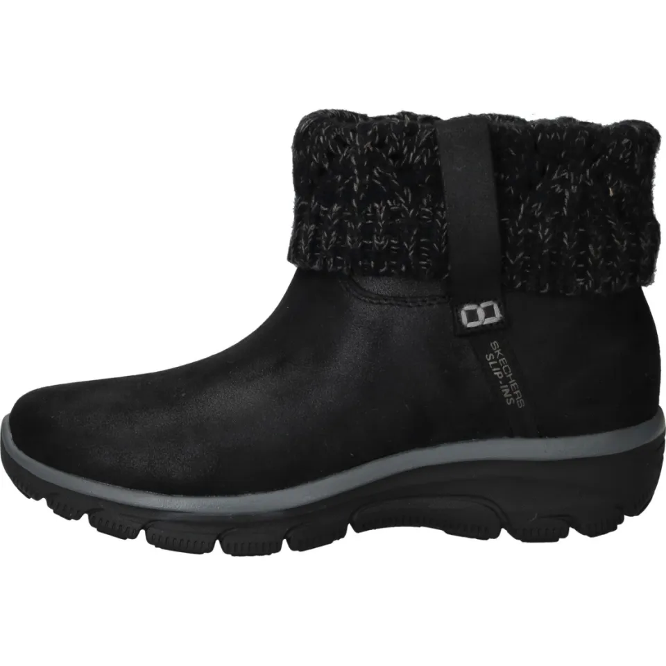 Skechers Slip-ins Easy Going Cozy Weather 2 enkellaarsjes zwart, foto 5