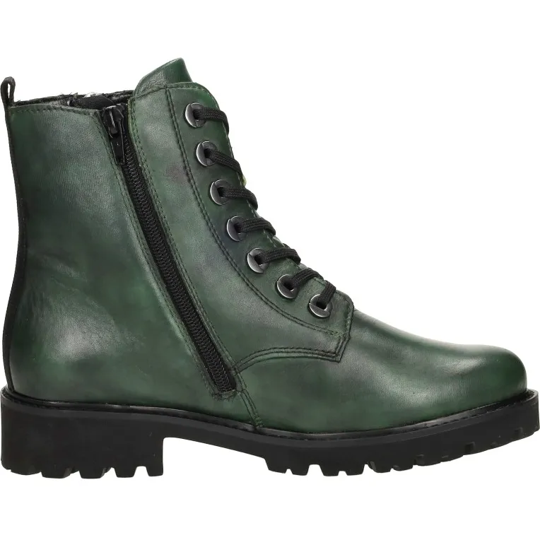 Remonte veterschoenen hoog groen