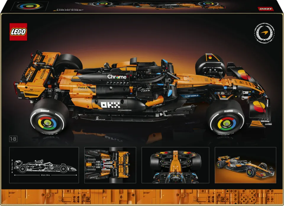 Lego Technic McLaren MCL39 F1 Auto Bouwpakket voor Volwassenen 42228, foto 3
