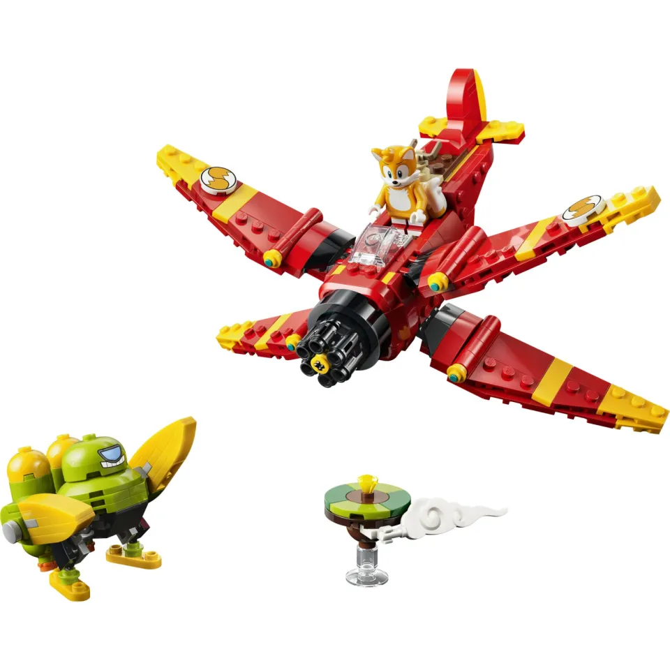 Lego Sonic the Hedgehog Tails en zijn Tornado-1 Vliegtuig Speelgoed 77119, foto 4