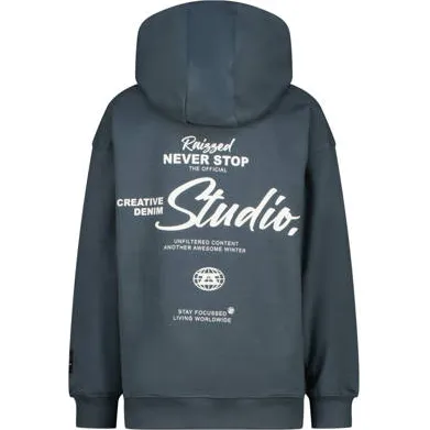 Raizzed hoodie blauw, foto 3