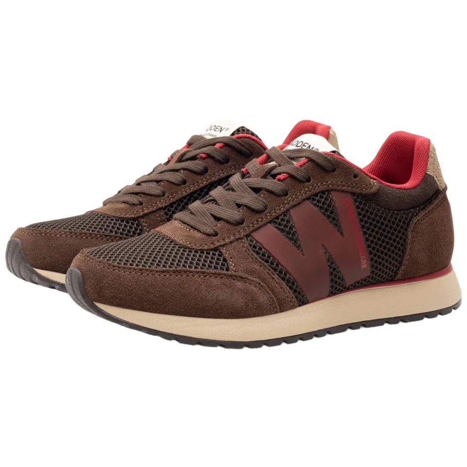 Woden Ronja Icon sneakers bruin, foto 7