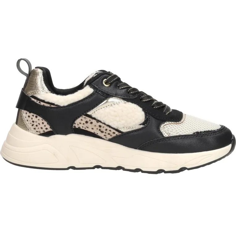 Sub55 lage sneakers zwart
